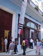 Fachada de la Casa Víctor Hugo, ubicada en la calle O´Reilly 311 entre Habana y Aguiar