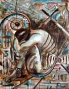«El misterio de la humana dignidad», (2010) óleo/tela, (80 x 60 cm)